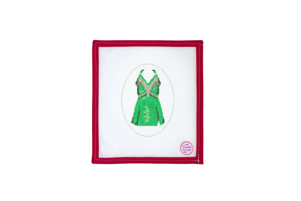 NYC Christmas Green Dress Costume Oval (Preorder Shipping October 2026)
