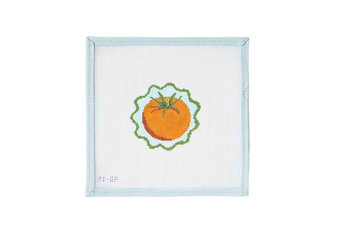 Jersey Tomato Needlepoint Canvas