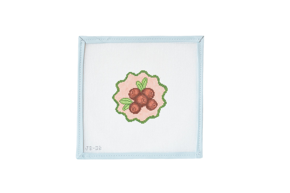 Jersey Cranberries Needlepoint Canvas