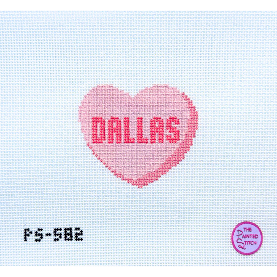 Dallas Conversation Heart