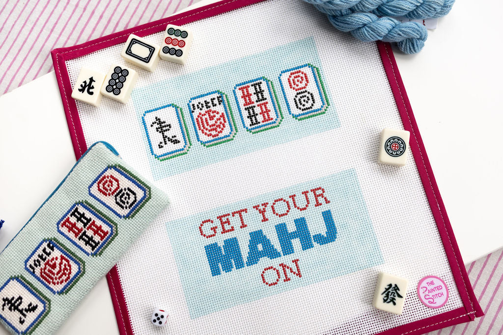Mahjong Eyeglasses Case