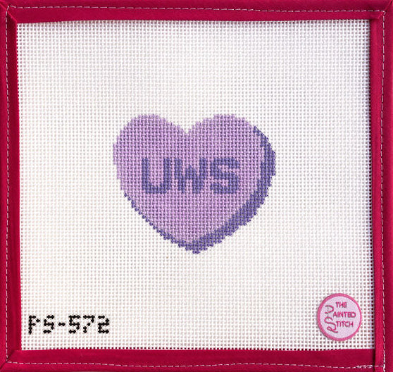 Upper West Side Conversation Heart (Purple)